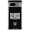 NFL Las Vegas Raiders Team Motto Google Pixel 7a Clear Case